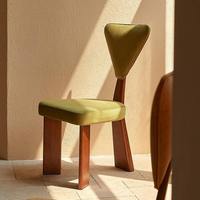 Chaises de salle à manger modernes en bois massif avec dossier de style médiéval, chaises en tissu pour salles à manger, salons, bureaux à domicile, cuisines