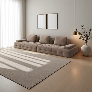 Sofá Lawrence de 4 Plazas de Estilo Italiano Moderno y Minimalista, de Tela Comprimida, con un Precio Más Bajo que el Cuero de Grano Completo - Product Image 2