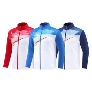 เครื่องแบบผู้รักษาประตูฟุตบอลฤดูใบไม้ร่วงเสื้อแห้งเร็วระบายอากาศเป็นมิตรกับสิ่งแวดล้อมเสื้อสเวตเตอร์กันเหงื่อออกแบบโลโก้แนววินเทจ - Product Image 1