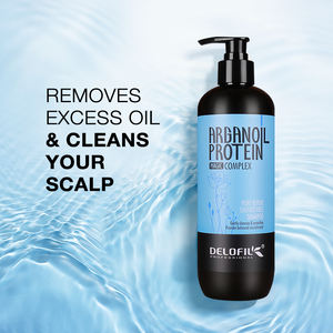 Shampoo à l'huile d'argan sans sulfate Delofil Private Label <span class=keywords><strong>Creme</strong></span> of Nature pour cheveux bouclés naturels, hydratation et brillance - Product Image 5