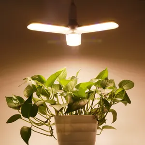 Foldable SunlikeクローバーFull Spectrum Grow LightsためIndoor Plants e27 150ワットLED Grow Light Bulb