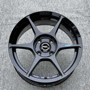 Cerchi in Lega Flow Forming da <span class=keywords><strong>15</strong></span> Pollici 7J a <span class=keywords><strong>6</strong></span> Razze P1 Vendita all'Ingrosso dalla Fabbrica per Auto Passeggeri 4x100 per VW Honda - Product Image 4