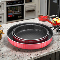 Hot Pot Grill Pan grosir alat masak Bbq Grill Pan pabrik Bbq bulat panci panggangan