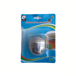 Infuseur à thé en acier inoxydable chinois avec boules à thé, type cuisine - Product Image 2