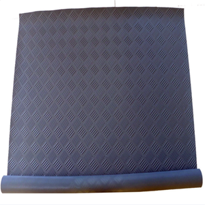 Venta caliente 3-6Mm Grosor Chequer Checker Alfombrilla de goma Rollo de hoja de suelo - Product Image 1