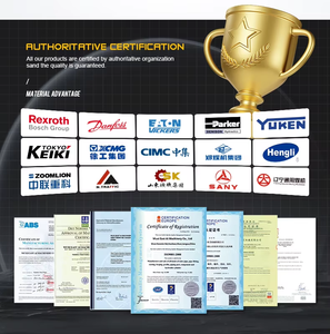 Cilindro Idraulico per Pala Gommata <span class=keywords><strong>a</strong></span> Doppio Effetto, Costruzione in Acciaio Resistente, Pressione 16Mpa, 1 Anno di Garanzia, Ricambio Aftermarket - Product Image 6