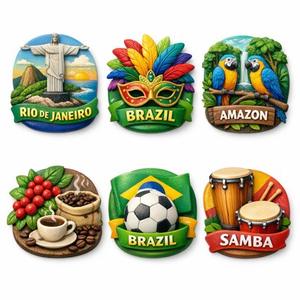 Aimant de réfrigérateur 3D vintage en résine, motif itinérant d'Italie, souvenir de voyage, cadeau d'anniversaire, de Noël, de <span class=keywords><strong>la</strong></span> Saint-Valentin, de Thanksgiving, vente en gros - Product Image 6