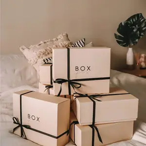 Wholesale Custom Logo Premium Luxury Cardboard Paper Gift Packaging Box Customized