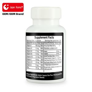 Nuevo Suplemento para Hombres, Cápsulas con Extractos Estimulantes, Multivitaminas para Energía y Fuerza, 30 Cápsulas - Product Image 6