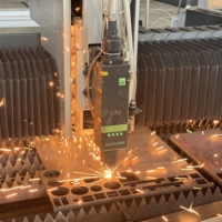Mesin Pemotong Laser Fiber CNC Format Besar 3-Axis Otomatis Digital LINCOLN 4020 2000W FSCUT1000S untuk Lembaran Logam Panjang