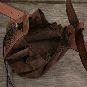 Pochette médiévale de style viking avec ceinture suspendue, porte-monnaie, sac banane rétro pour jeux de rôle - Product Image 5