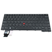 Clavier d'ordinateur portable rétroéclairé pour Lenovo Thinkpad T14 Gen 3 Gen 4 P14s Gen 3 Gen 4 L14, disposition US, cadre noir, 5N21D67970 5N21D68058