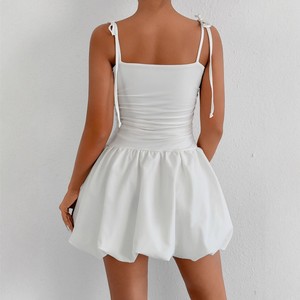 Nouvelle Robe Courte Sexy et Tendance à Bretelles Fines, Idéale pour l'Été - Product Image 3