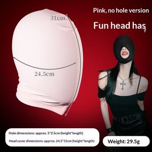 Ensemble de jouets sexuels pour adultes, ensemble de jouets sexuels pour couples, capuche respirante BDSM, parfaite pour les jeux intimes, capuche de privation sensorielle BDSM pour adultes - Product Image 5
