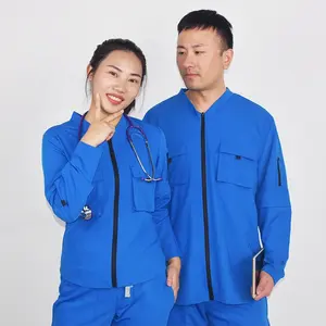 Eco-friendly Recycle Couple styles Technology combines with fashion nurse uniform scrubs sets