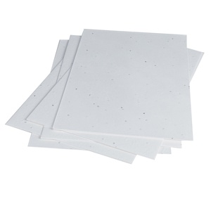 Customization handmade biodegradable seed paper plant flower seed paper A4