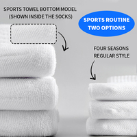 2024 personnalisé équipe Club équipe cadeaux en gros chaussettes personnalisées chaussettes de sport chaussettes absorbant la sueur de haute qualité