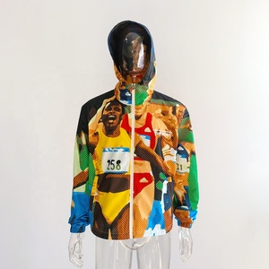 Custom Design Wholesale Windbreaker <b>Light</b> <b>Jacket</b> Manufacturer Oversized Soft Shell Hooded Windbreaker <b>Jackets</b> for Men - Product Image 1