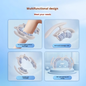 Nuevo Rodillo de Masaje Portátil, Masajeador Manual Anticelulítico Desmontable, Adelgazante de Piernas, Moldeador Corporal para Terapia de Tejido Profundo - Product Image 2