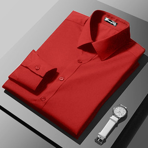 Camicia <span class=keywords><strong>da</strong></span> uomo a maniche lunghe MS-2401, elegante, formale, professionale, tinta unita. - Product Image 6