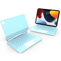 Nouvelle coque clavier USB sans fil avec pavé tactile Magic Tablet pour iPad Pro/Air 4/5 et iPad 9/10/11