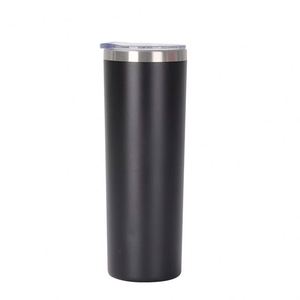 Powder Coated Custom Logo Wholesale 20Oz Double Wall Stainless Steel Insulated <b>Coffee</b> Tumbler Cups Mugs With Straw - Product Image 5