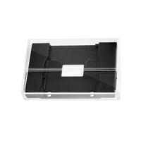 Boîte de protection rigide transparente pour boîte de rangement de Cassette de bande UMD pour boîte de Protection de carte de jeu PSP