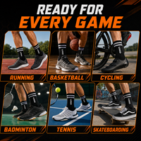 Chaussettes de sport pour hommes, chaussettes de basket-ball athlétiques, design personnalisé, chaussettes de sport confortables, respirantes, résistantes à la transpiration, chaussettes de sport personnalisées