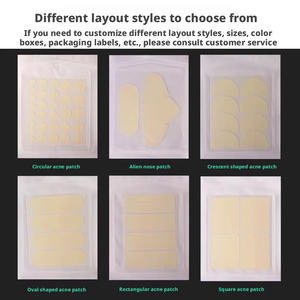 Absorbant et transparent, dissimulant <span class=keywords><strong>invisible</strong></span>, maquillage - Applicable, pour l'élimination de l'acné, 36 patchs hydrocolloïdes pour boutons - Product Image 3