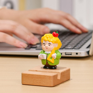 Resin <b>Statue</b> Figurine Desktop Decoration Artistic Cartoon Sculpture Home Office Gift For Students Exam Motivation Decor - Product Image 4