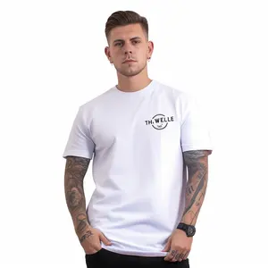 Fábrica diretamente venda Quente de moda de Alta qualidade de impressão personalizada t-shirt de algodão dos homens serviço DO OEM