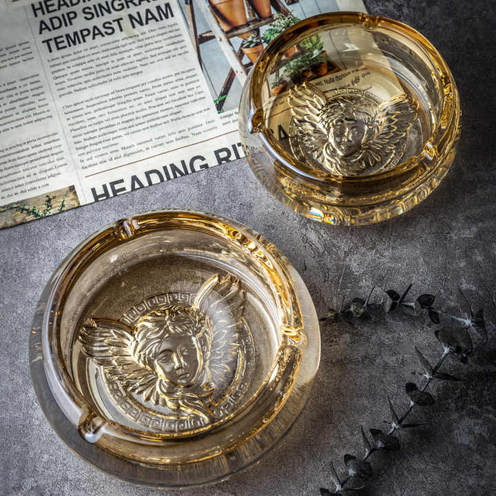 Thick Glass Ashtray main image 1