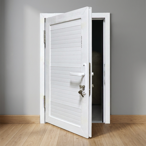 Porte à battant moderne en PVC Hoffen pour usage résidentiel et commercial, 81x205, insonorisée, étanche, isolation thermique pour hôpital, hôtel - Product Image 2