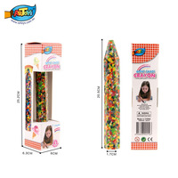 Crayon de cire fou géant de camouflage multicolore mixte enfant non toxique en gros