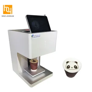 3d Koffie Printer Machine Latte Art Foto Afdrukken Multi-Color High-Definition Met Inktcartridge