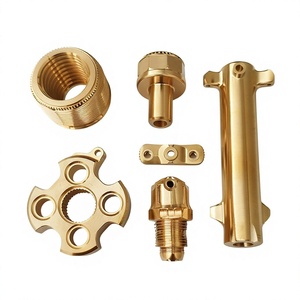 ชิ้นส่วนทองเหลืองกลึง CNC ความแม่นยำสูง สำหรับงานอุตสาหกรรม - Product Image 1