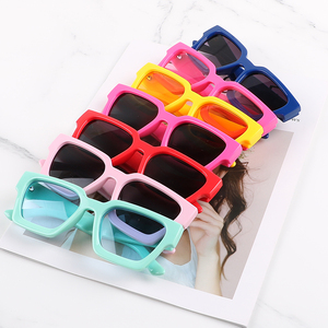 88950 Designer <b>Square</b> Frames <b>Sunglasses</b> Trendy Custom Men Rectangle Sun Glasses Manufacturer Anti Sunshine Wear Wholesale - Product Image 6