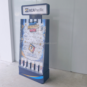 เครื่องเล่นเกมพินบอลการ์ตูนพลิงโก สำหรับจัดแสดงนิทรรศการ  กระดานลอตเตอรีแบบอินเทอร์แอคทีฟ  ยี่ห้อที่ปรับแต่งได้  เครื่องเล่นเกมพลิงโกแบบลูกบอลตก - Product Image 1