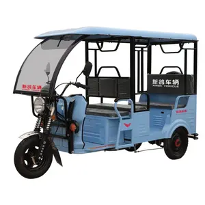 High Safety Super Motor Power Battery Electric 3 Wheel E Rickshaw 6 Passenger Tuk Tuk electric tricycles 3 moto taxi