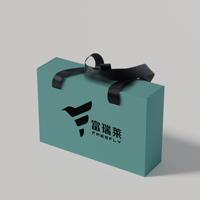 Boîtes cadeaux personnalisées avec logo pour perruques, boîte à tiroir en carton rigide, coulissante, recyclable, avec poignée en ruban