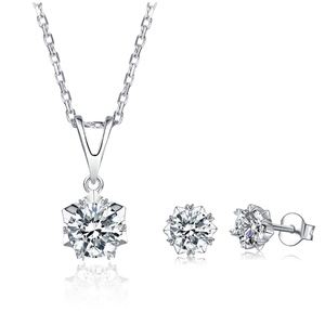 <span class=keywords><strong>Messi</strong></span> — boucles d'oreilles 925 en argent massif, bijoux en or blanc, diamant, momanite, vente en gros - Product Image 5