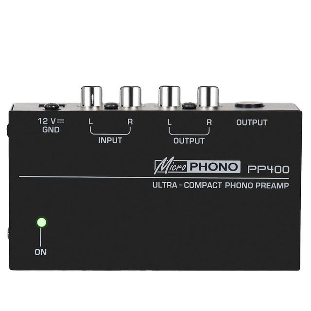 OEM PP400 Professional 4 Channel Mini Stereo Audio Headphone Amplifier 12V Power Adapter Preamp