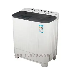 Groothandel 7.5kgs Grote Capaciteit Twin Tub Semi-Auto Multi Purpose Erelectrical Wasmachine Met Droger Voor Slaapzaal Of Personeel