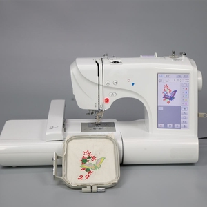 Máquina de Bordar y Coser Computarizada de Una Sola Aguja, 235*100 mm, Velocidad Máxima 650 rpm, Patrones Integrados, Uso Doméstico para Prendas de Vestir - Product Image 6