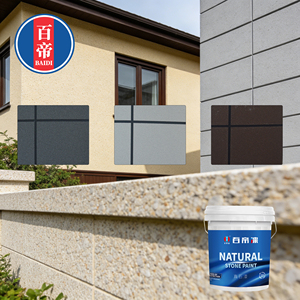 Pintura Acrílica en Aerosol con Revestimiento de Piedra Natural, Resistente a la Intemperie, Protección Solar, Impermeable, <span class=keywords><strong>Colores</strong></span> Personalizados, para Exteriores de Edificios - Product Image 3