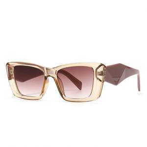 Gafas de Sol Elegantes con Forma de Mariposa y Logotipo Personalizado 2022, Gafas de Sol Cuadradas de Ojo de Gato para Mujer - Product Image 6