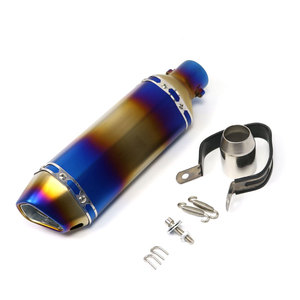 Silencieux d'échappement universel pour moto <span class=keywords><strong>Yoshimura</strong></span> R1000 R600 S750Z longueur 370mm, GSX-S1000 d'échappement en acier inoxydable - Product Image 4