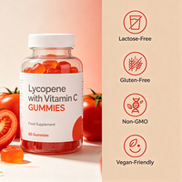 Gummies de Lycopène à Marque Blanche OEM – Complément Alimentaire Naturel pour la Santé de la Peau, la Fonction Immunitaire et la Santé Osseuse