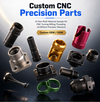 Usinage CNC sur mesure de précision en aluminium, acier inoxydable, laiton : tournage, fraisage, filetage, OEM, ODM, tolérances strictes et finition anodisée