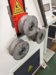 3-con lăn cuộn Máy uốn CNC Ống Bender cho 2 inch ống thép carbon uốn thủy lực hồ sơ ống máy uốn - Product Image 2
